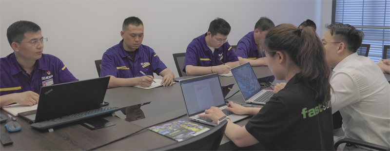 徐工与飞思德项目团队会议